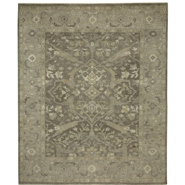 Safavieh 8 x 10 ft. Sultanabad Hand Knotted Rectangle Rug, Grey SUL1079A-8 - main